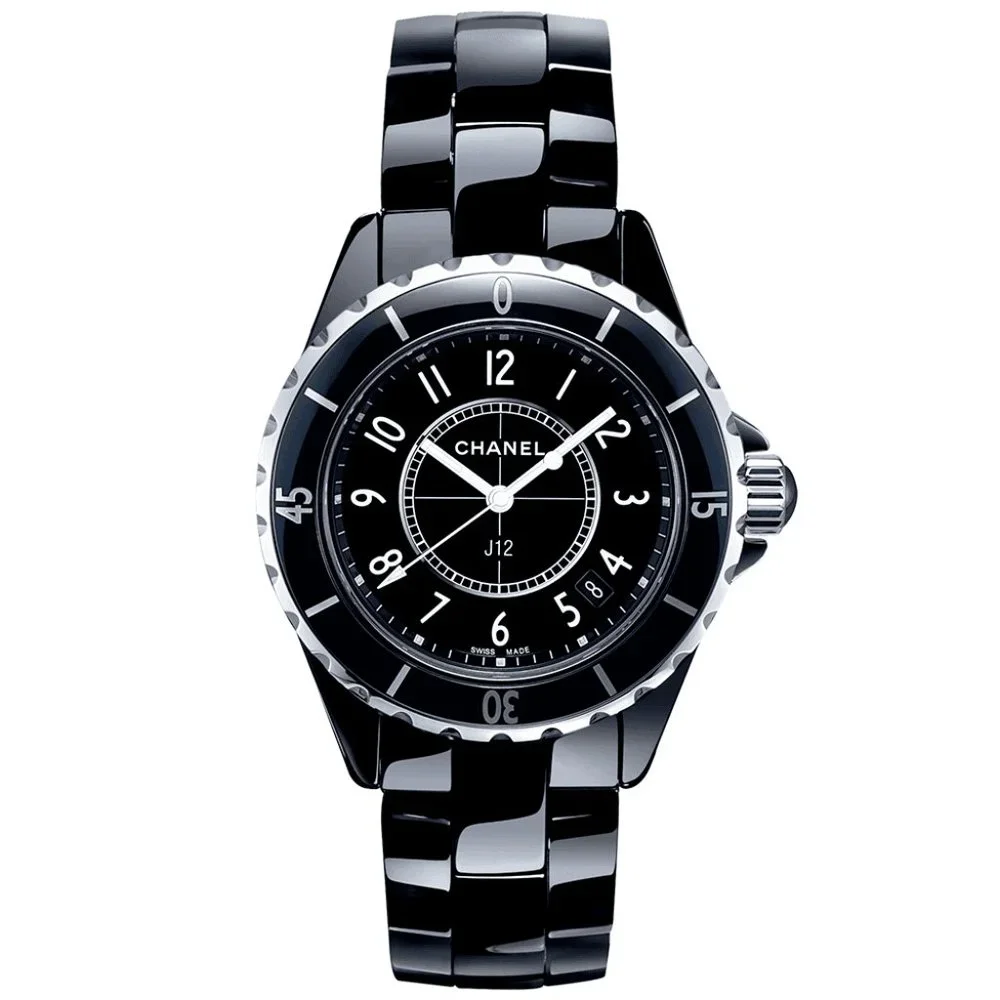 98% NEW CHANEL J12 BLACK WATCH - Picture 3 of 8
